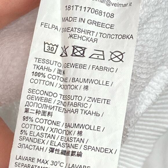 Moschino White Sweatshirt with Teddy Bear Print - Picture 9 of 12